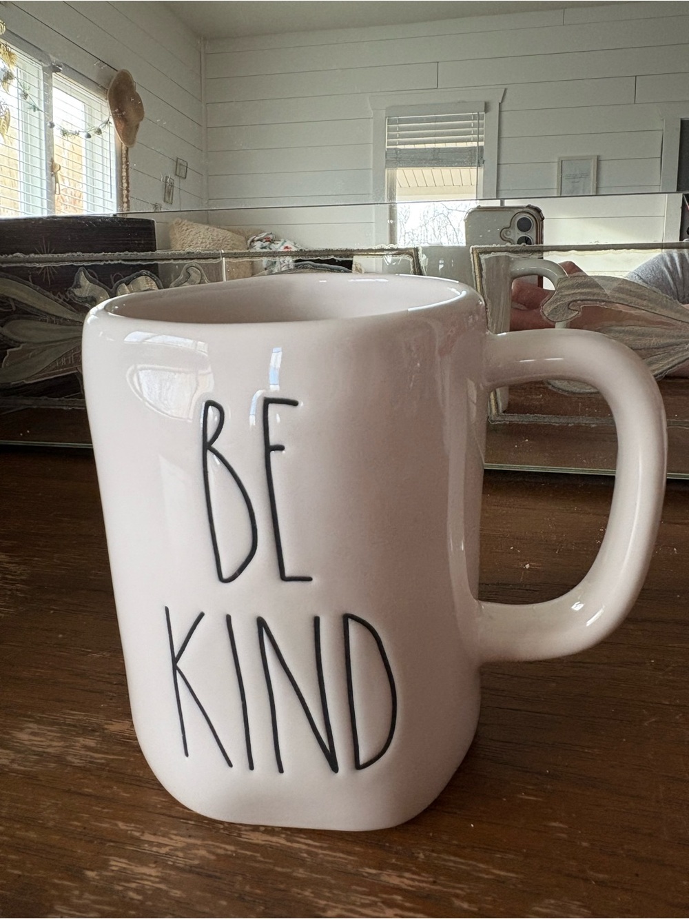 Rae Dunn Be Kind Ceramic Mug - Inspirational Home Dining Cup - Picture 2 of 8